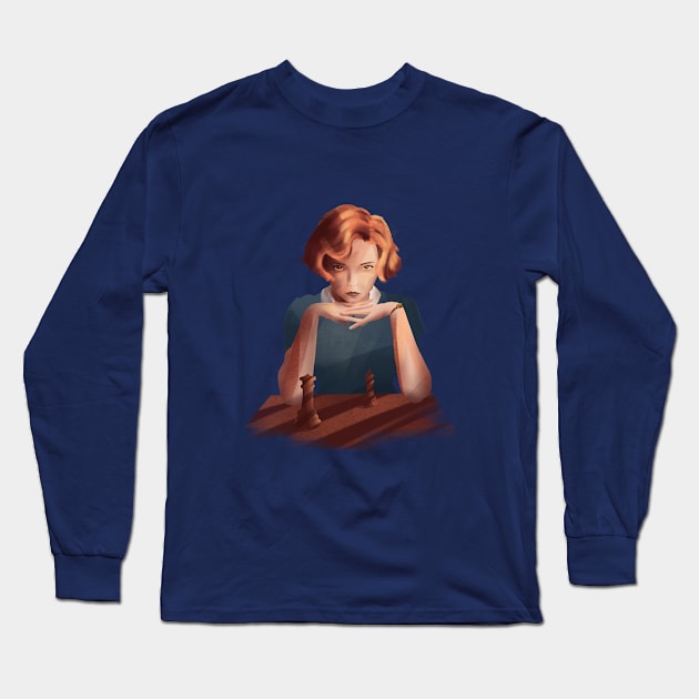 A Game of Gambit Long Sleeve T-Shirt by FortuneDesigns